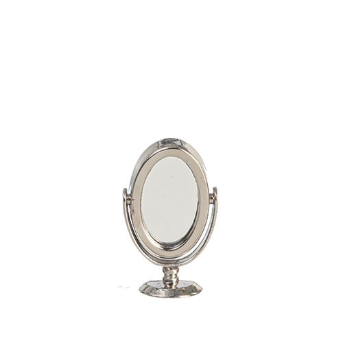 Small Table Mirror, Silver